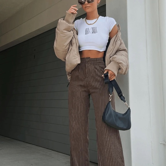 Charcoal Clothing Calabasas Pants (Brown) - Picture 1 of 7